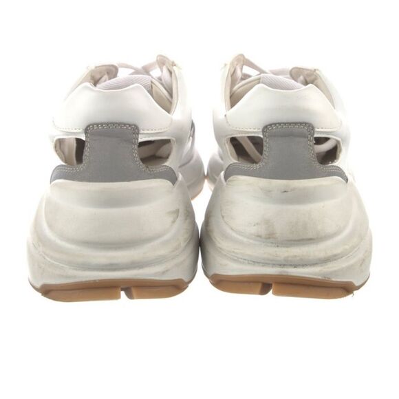 Gucci White and Green Sneakers with Sporty Design - Picture 4 of 5